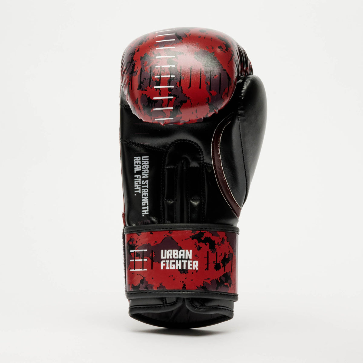 Mănuși de box roșii Urban Fighter - vedere detaliată 2