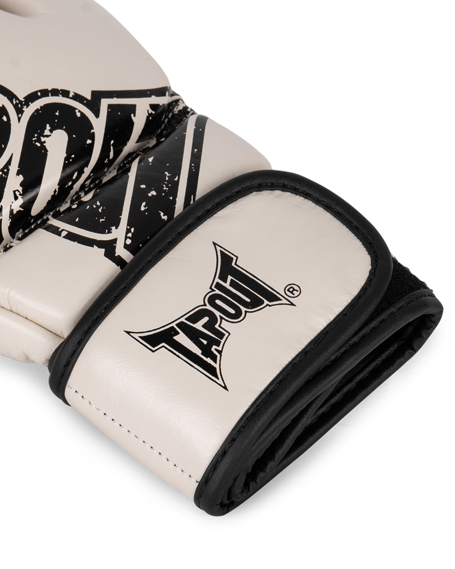 TapouT leren MMA-trainingshandschoenen - detailweergave