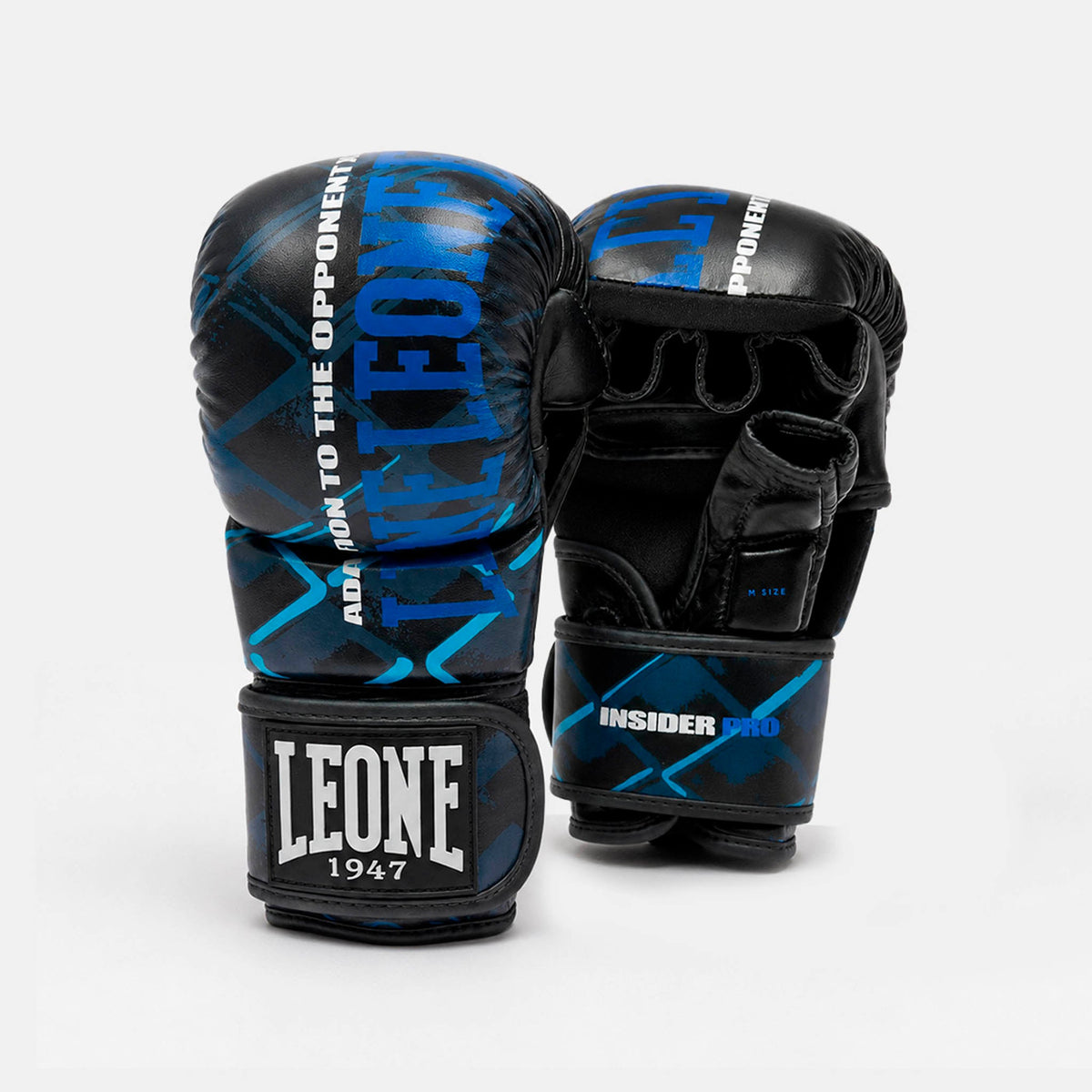 Guanti MMA Cage Blu - vista frontale