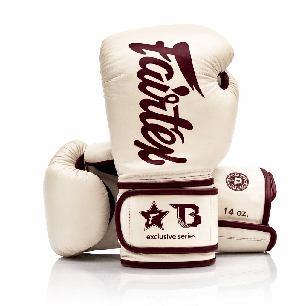 Rękawiczki FXB Fairtex Beżowy rzemieślniczy kremowy odcień