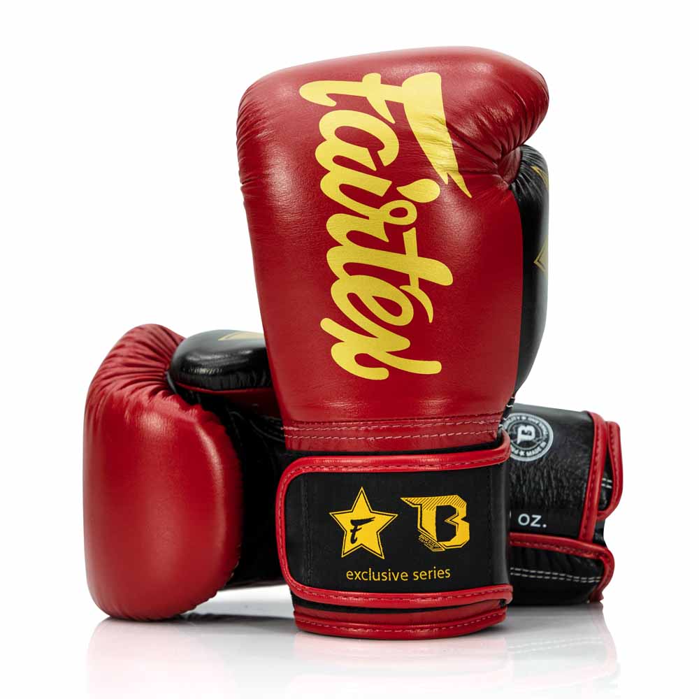 Guantoni da boxe FXB Fairtex Rosso fiammante