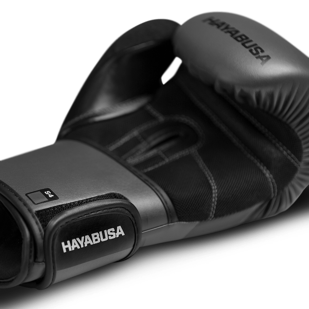 Palma mănușii gri Hayabusa S4 arată structura ergonomică