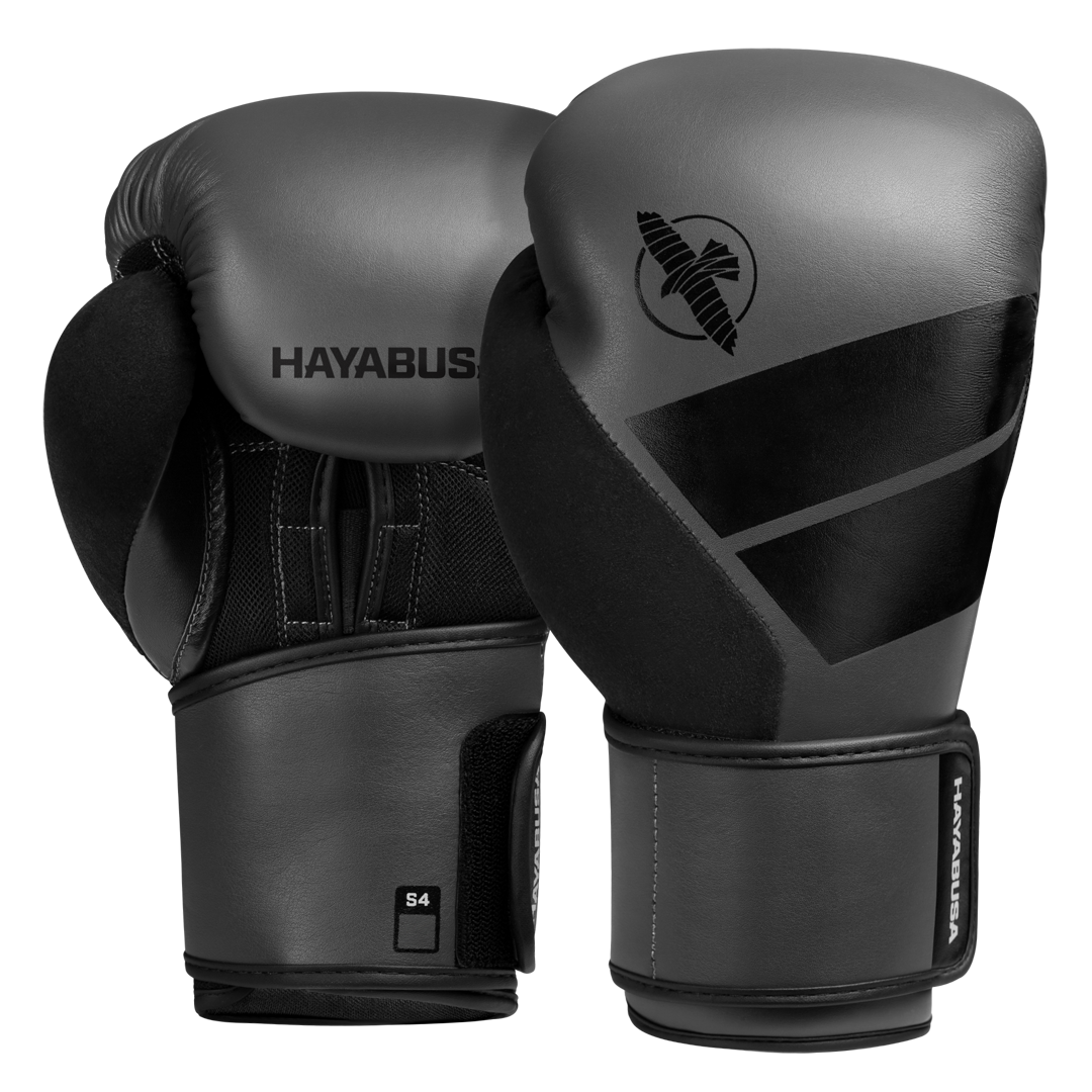 Set di guantoni da boxe Hayabusa S4 color grigio antracite