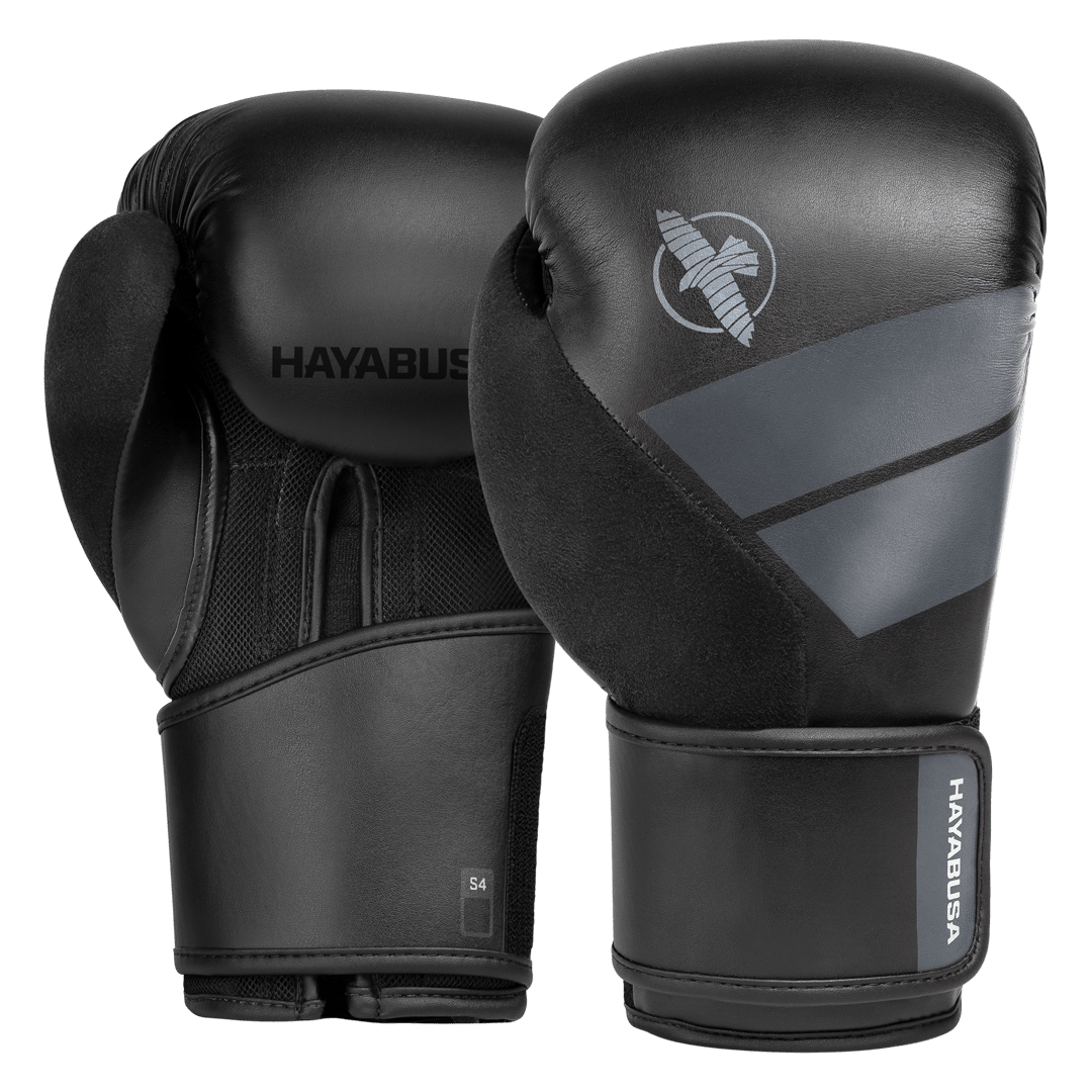 Pereche de manusi de box Hayabusa S4 negre pentru antrenament si fitness