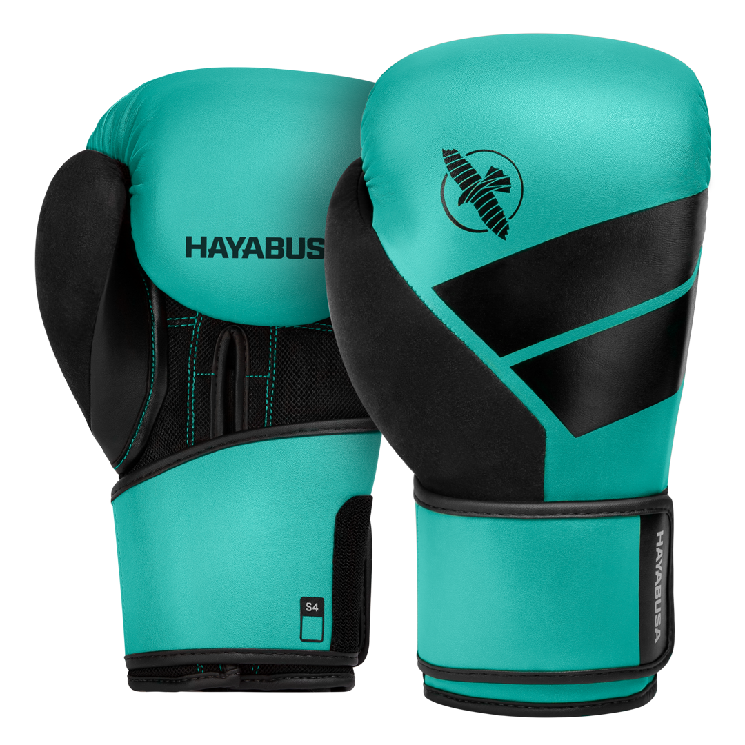Set di guantoni da boxe Hayabusa S4 color turchese acqua