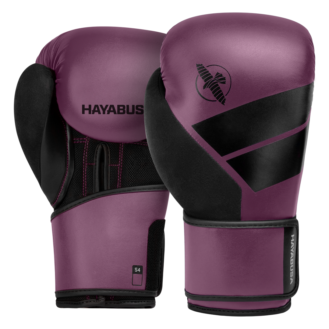 Coppia di guantoni da boxe Hayabusa S4 color vinaccia bordeaux