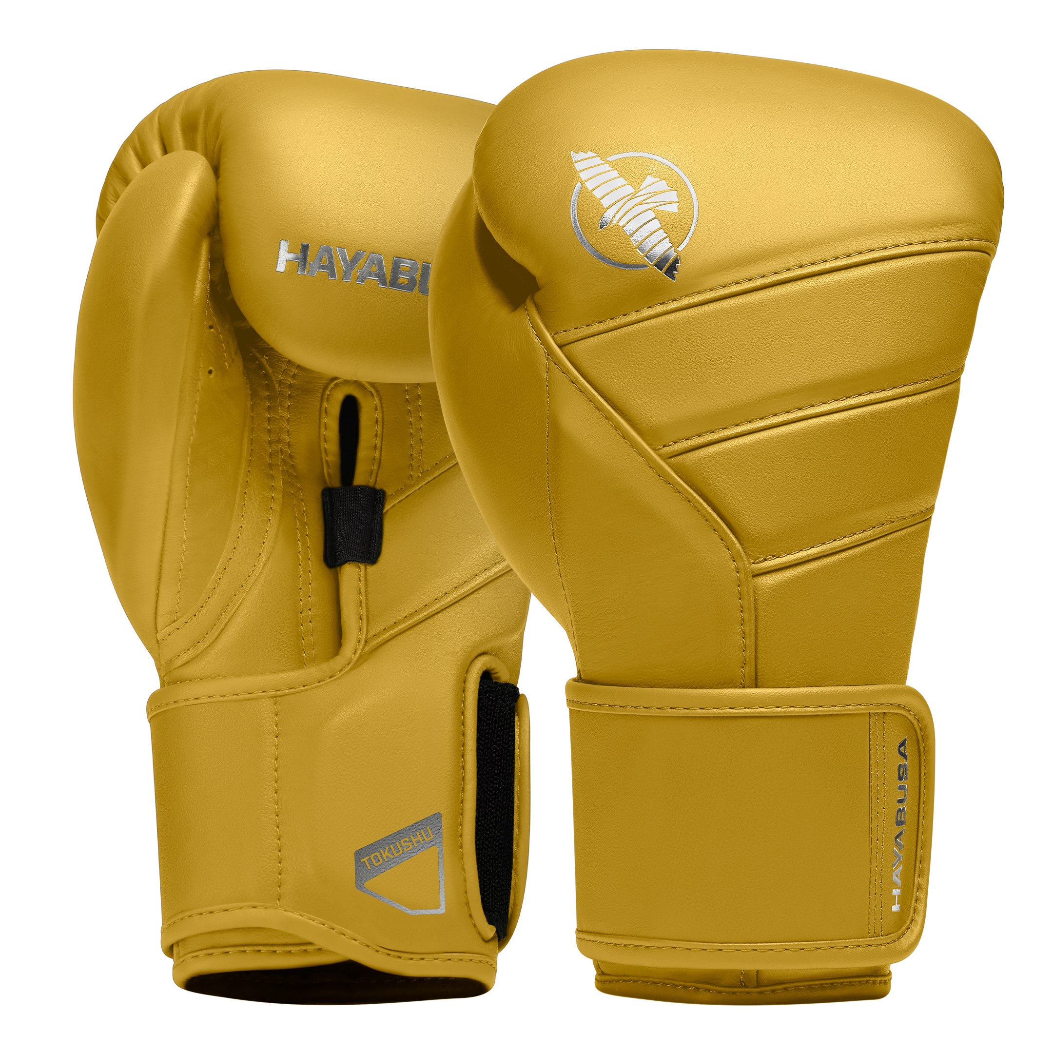 Paio di guantoni da boxe gialli Hayabusa T3 Kanpeki per sport da combattimento