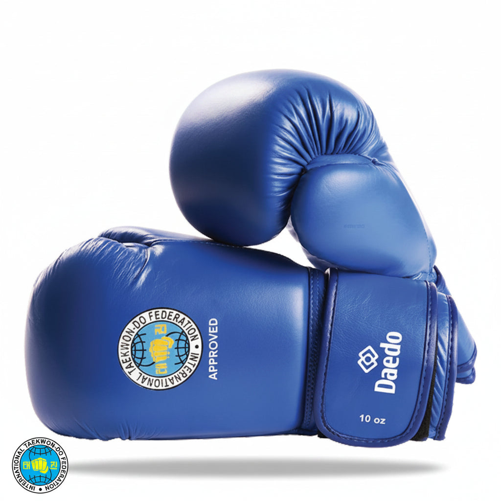 Guantoni Taekwondo ITF Omologati - vista frontale