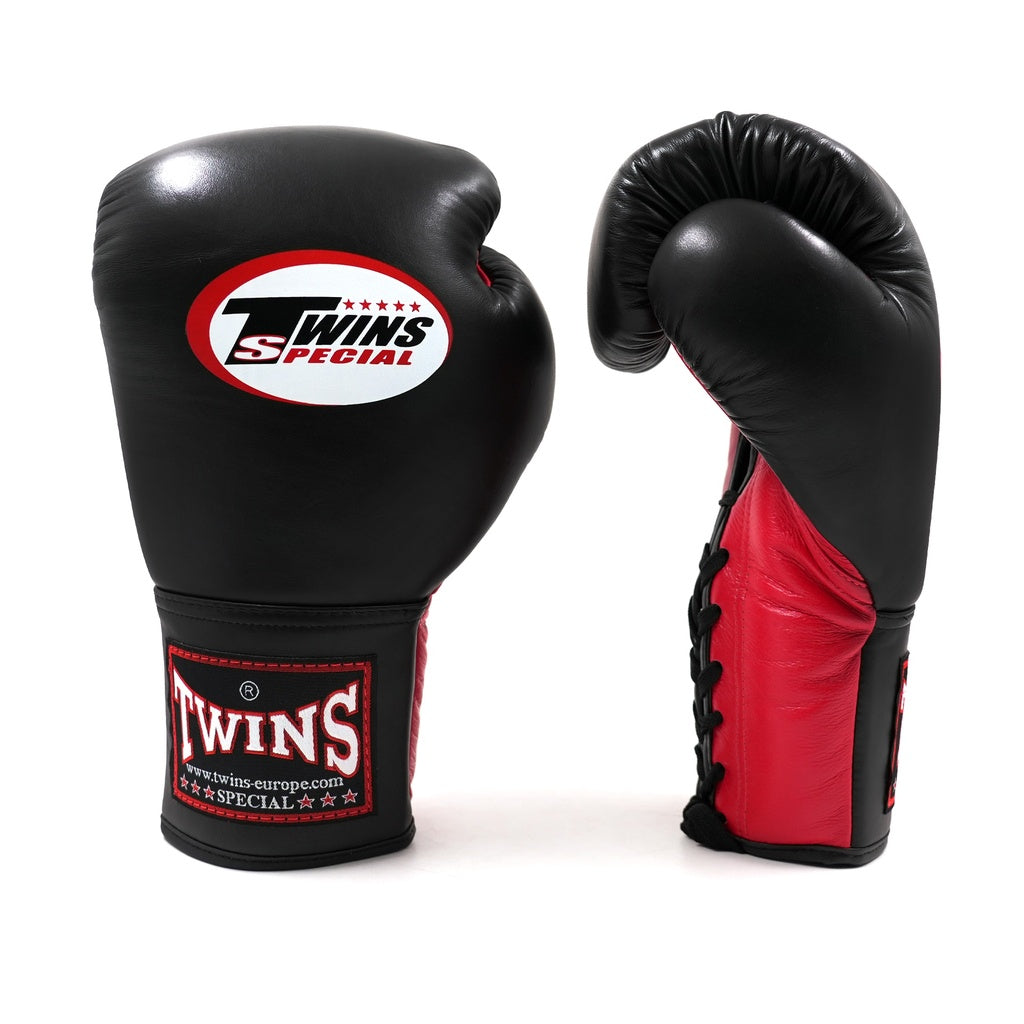 Gants Twins Special à lacets - Cuir uni