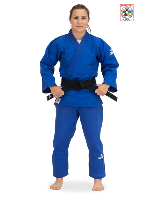Judogi Blu Daedo omologato IJF per competizioni internazionali di Judo