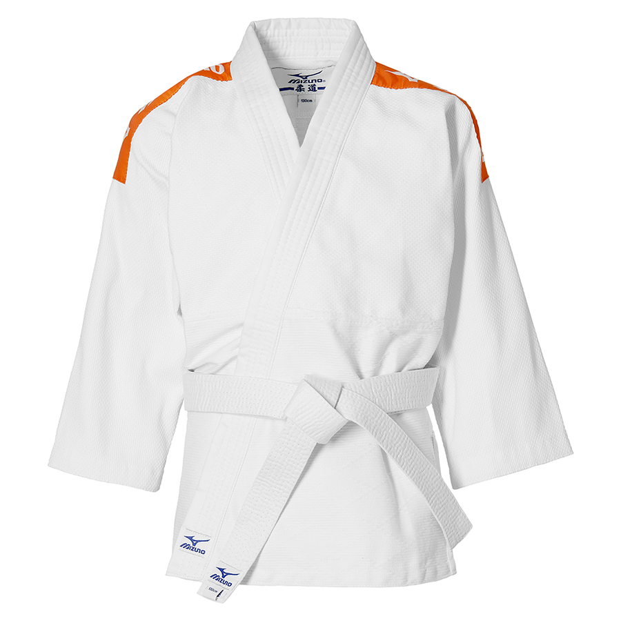 Judogi Mizuno Kodomo Plus Cintura Inclusa Bande Colorate