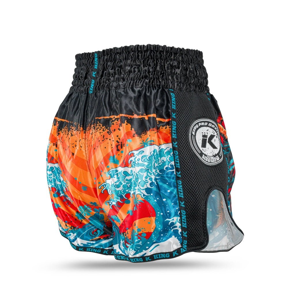 Pantaloncini Muay Thai K KING Dragon - Grafica Sublimata - Fight Club Store