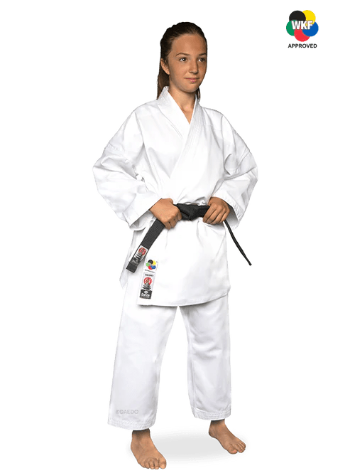 Karategi Daedo Shodan approved WKF intermediate model for Kata and Kumite.