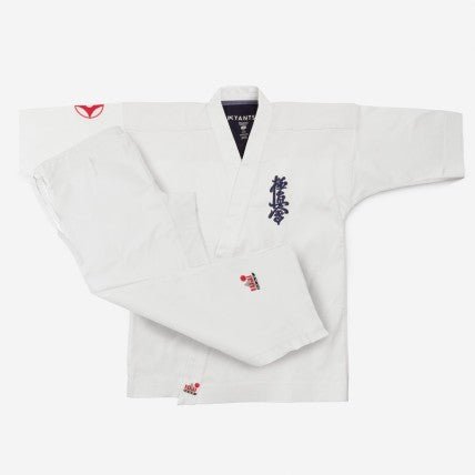 Karategi Kyokushin Fujimae Yantsu Bianco da 11oz - Fight Club Store