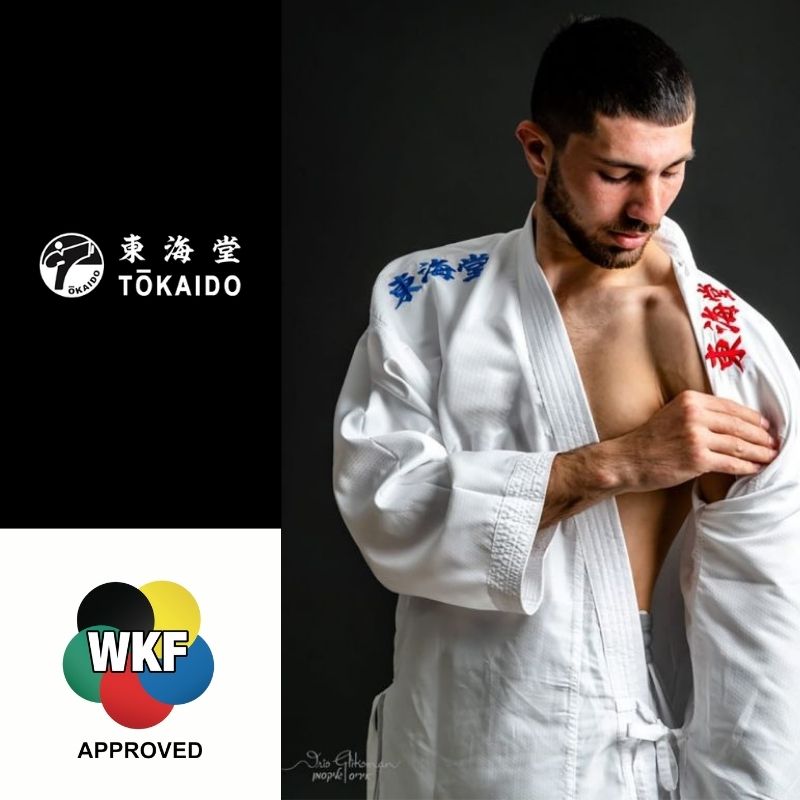 Reversible karategi kumite Premier League Tokaido