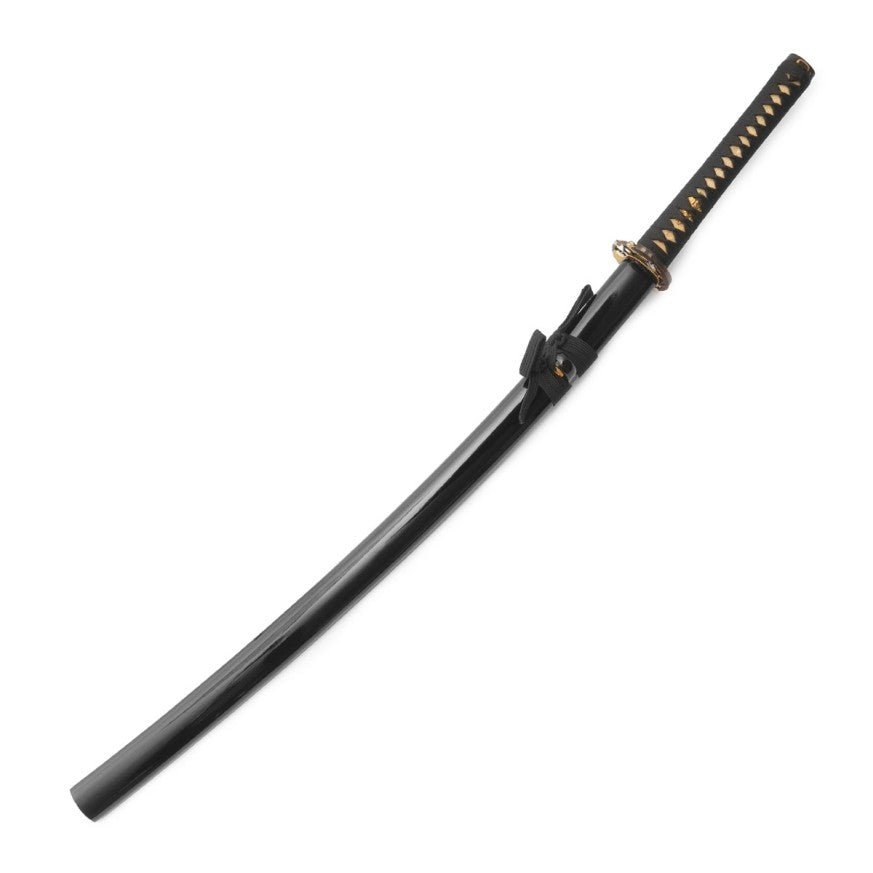 Katana in Acciaio Maru Nera da Allenamento - Fight Club Store