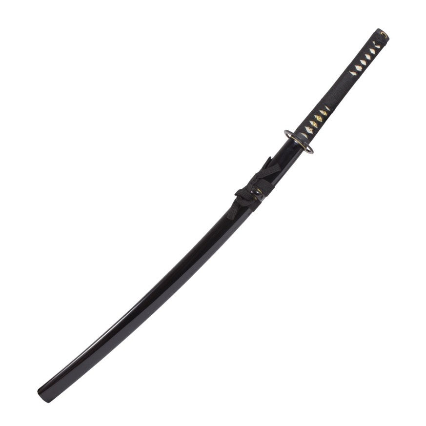 Katana Hagane Maru in Acciaio Forgiato Nera da Allenamento - Fight Club Store