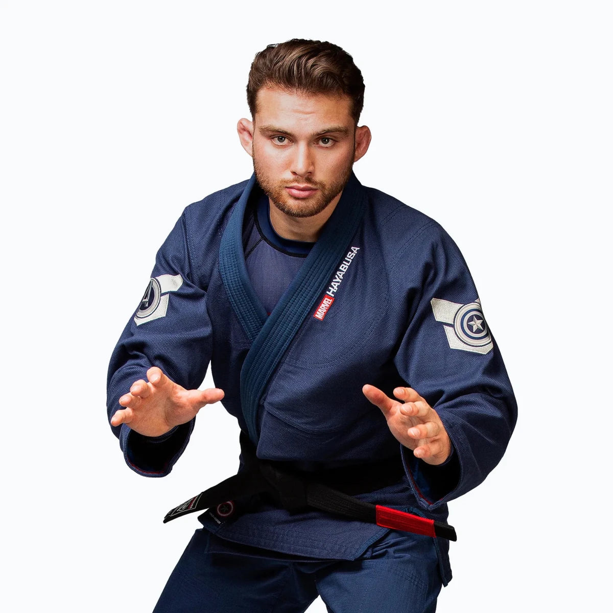 Lekki i trwały materiał o splocie perłowym o gramaturze 350-GSM do BJJ.