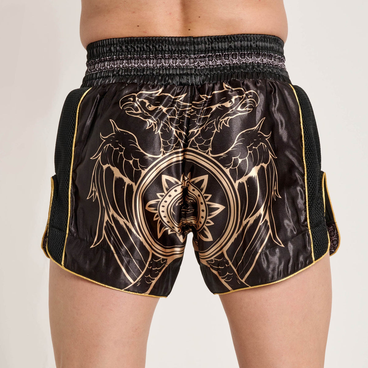 Leone X Dolly Noire Kick/Thai Shorts – Rückansicht