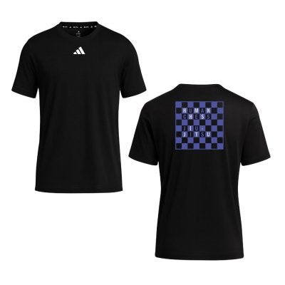 Maglietta Adidas BJJ Scacchiera da Uomo - Fight Club Store