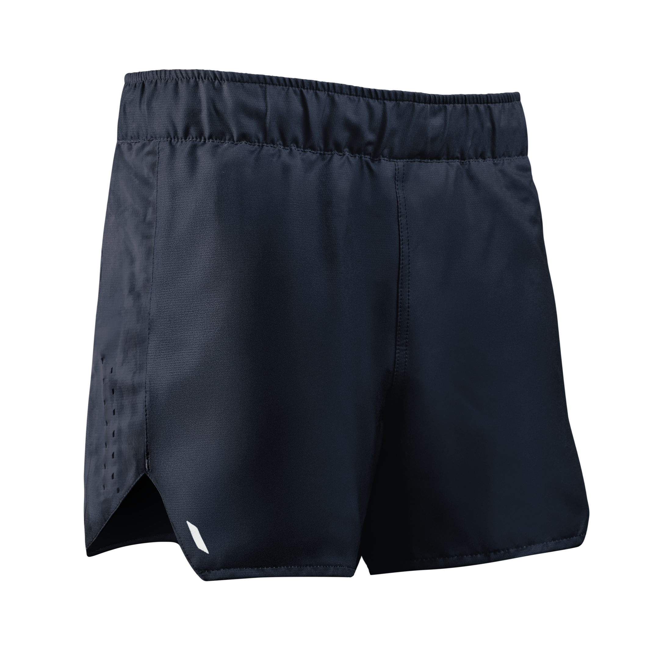 Vista frontale dei pantaloncini donna Hayabusa Apex blu, ideali per sessioni intense di No-Gi Grappling