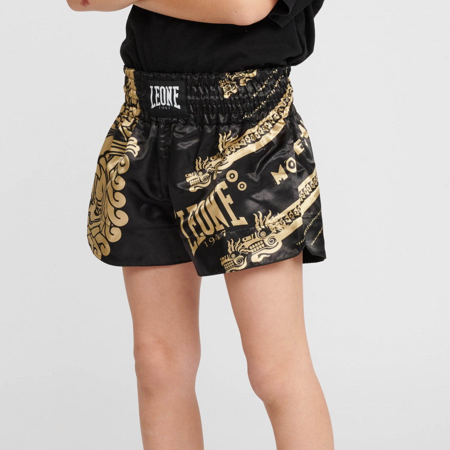 Leone Kick Thai Shorts Kids Montezuma