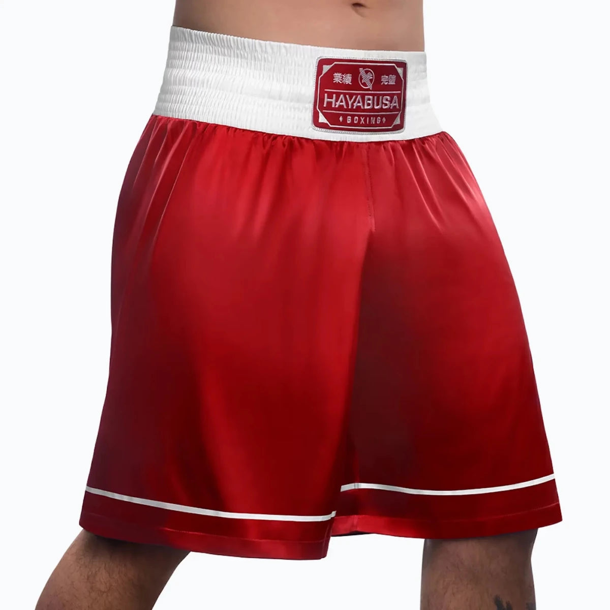 Short de boxe Hayabusa devant rouge