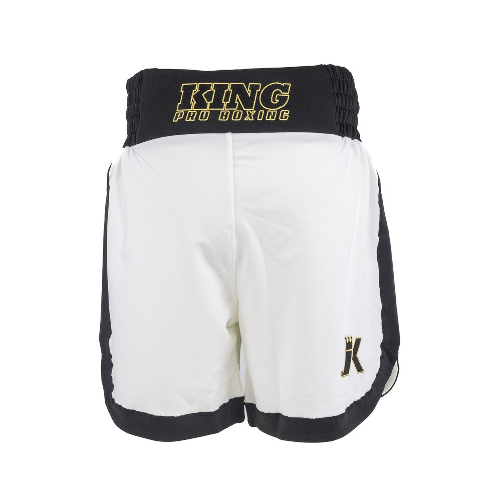 Particolare della cintura elastica tradizionale dei pantaloncini K King con logo Apex Pro ricamato