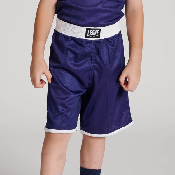 Pantaloncini Boxe Bambini Leone Reversibili