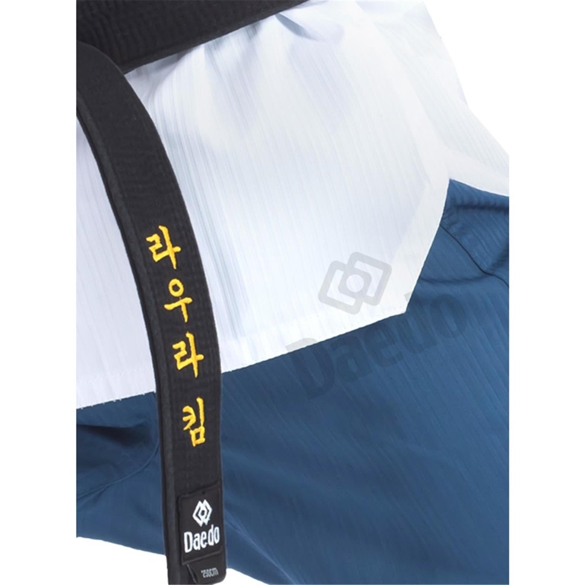 Dobok Poom Donna Bianco-Blu Daedo WT - Fight Club Store
