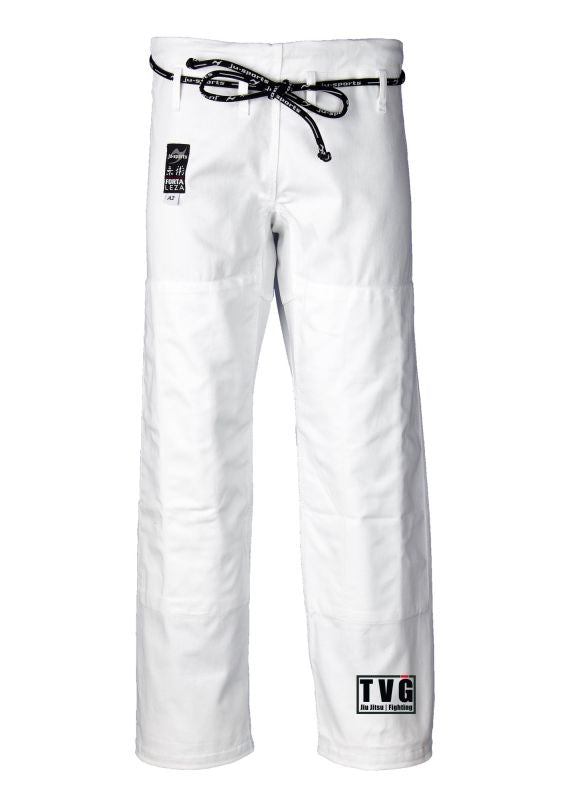Pantalon Fortaleza Pro BJJ Blanc - vue de face