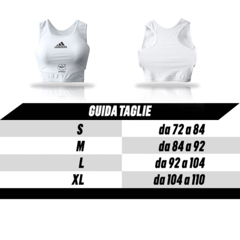 Paraseno Karate Adidas Omologato WKF