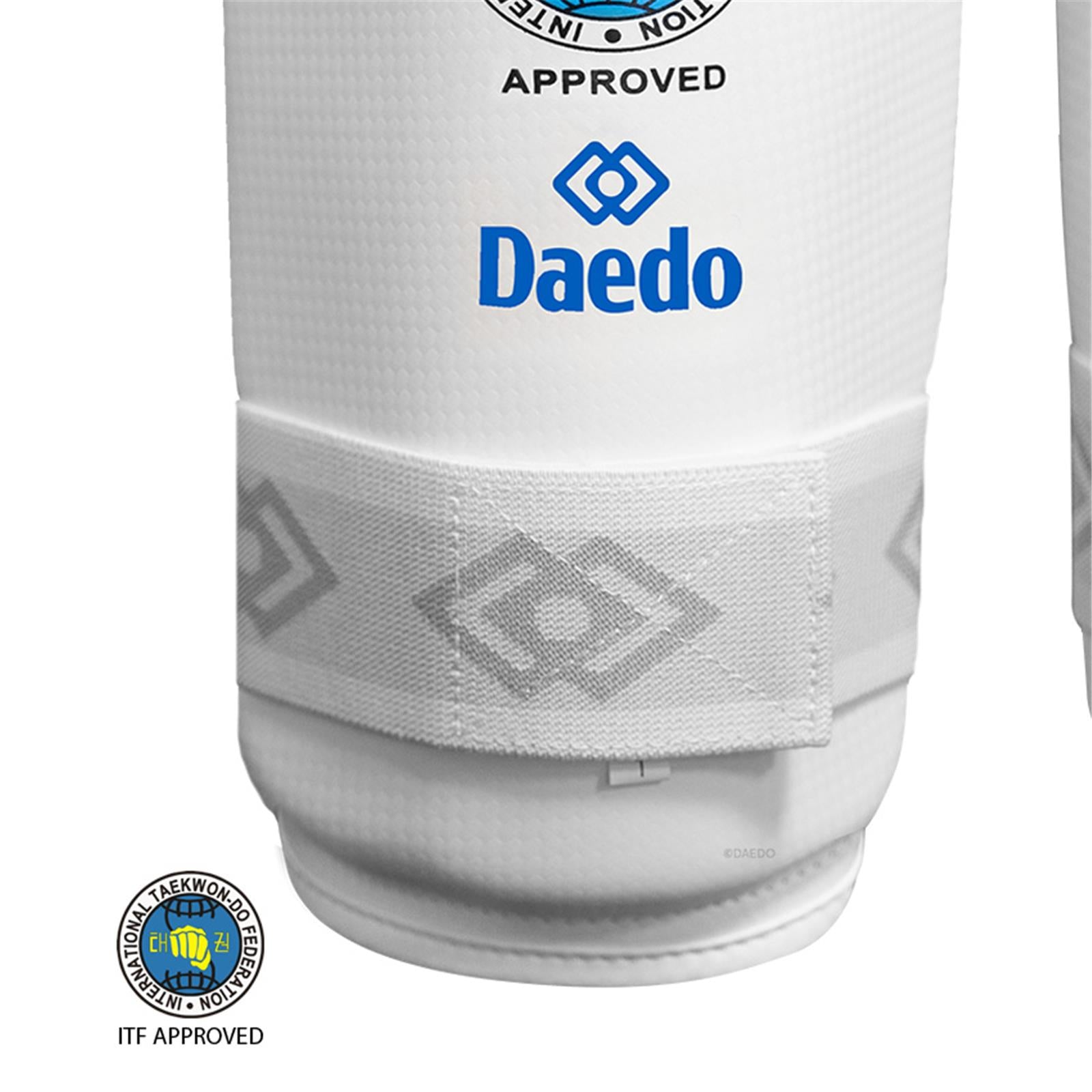 Parastinchi ITF Omologati Daedo - vista posteriore