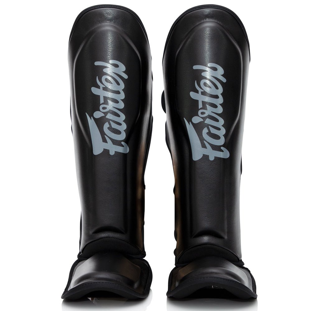 Aparatoare profesionale FXB Fairtex total Black din piele sintetica premium