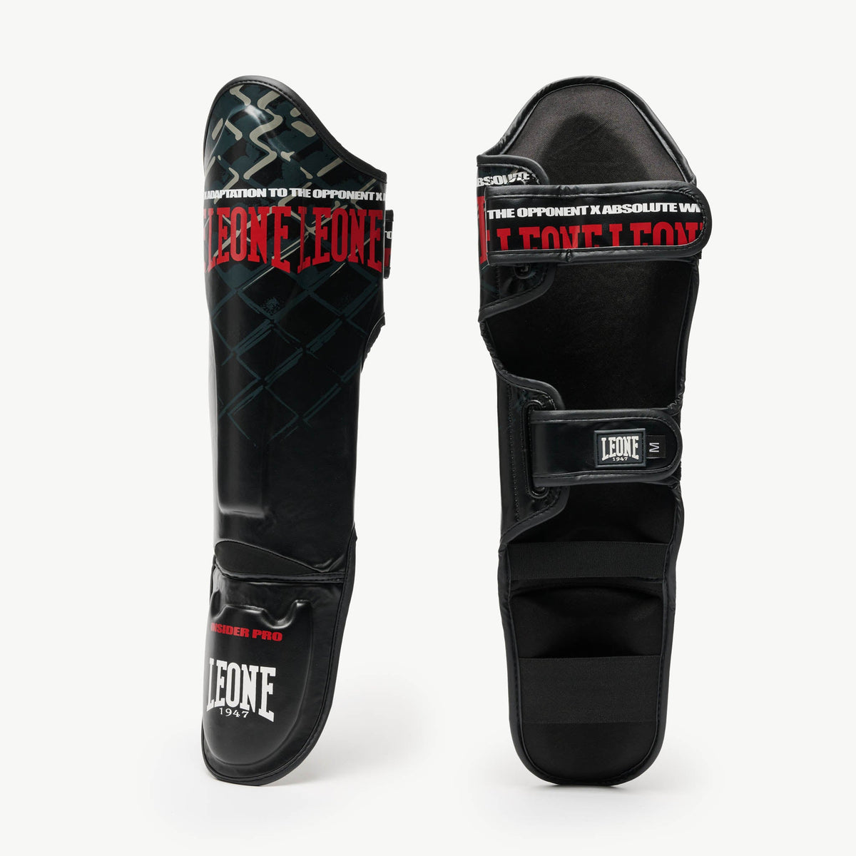 Paratibia MMA Cage Grigio - vista frontale