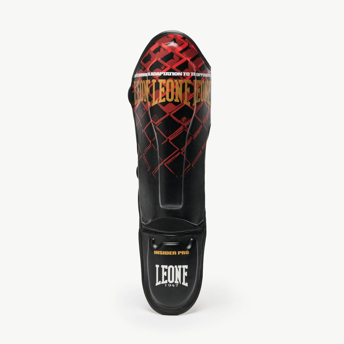 Paratibia MMA Cage Rosso - vista posteriore