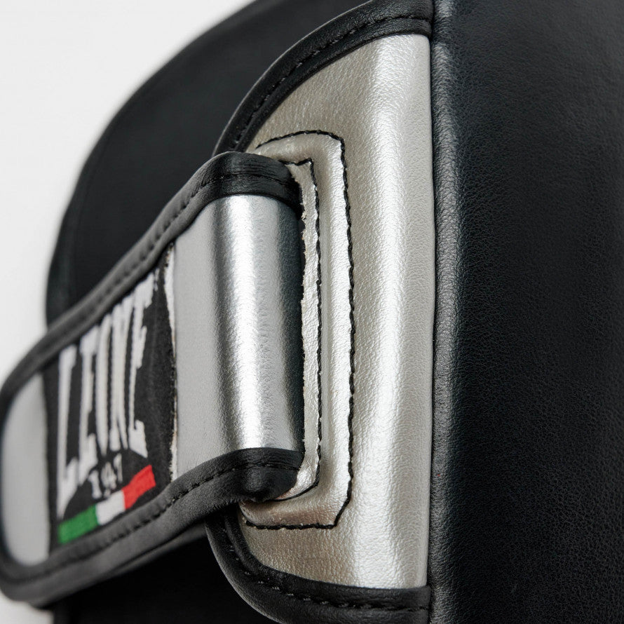 Leone Shin Guard in Faux Leather