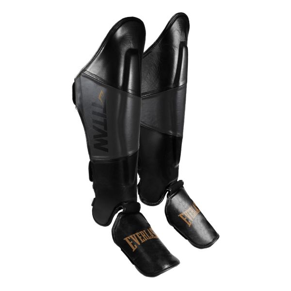 Everlast Titan Pro Professionele scheenbeschermers - vooraanzicht