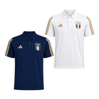 Adidas Tricolor FIJLKAM Polo - pohled zepředu