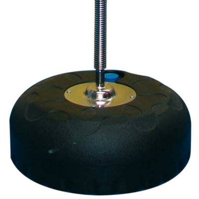 Base nera da 50 cm del punching ball riempibile con acqua o sabbia per massima stabilità