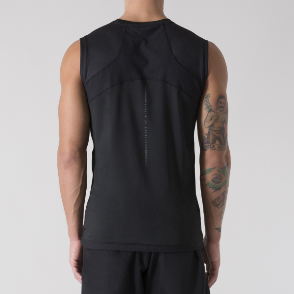 Rashguard nera Everlast retro
