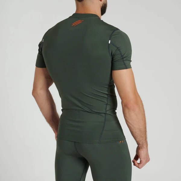 Vue arrière du maillot d'entraînement vert Leone 1947 Primal Instinct