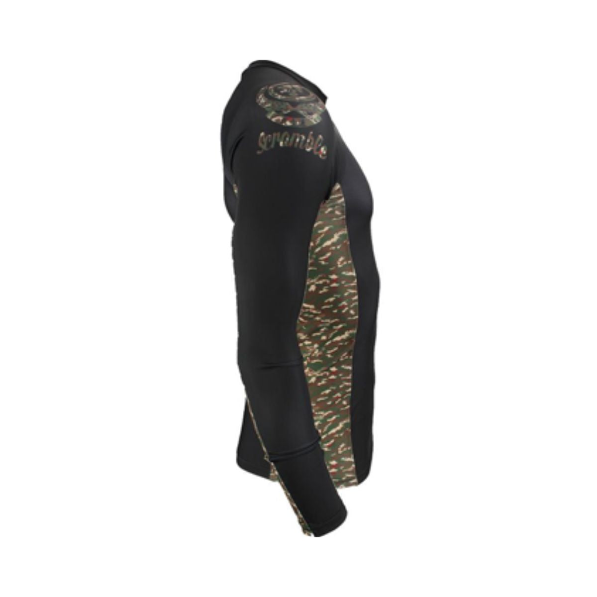 Rashguard Scramble Manica Lunga Pocket Camo