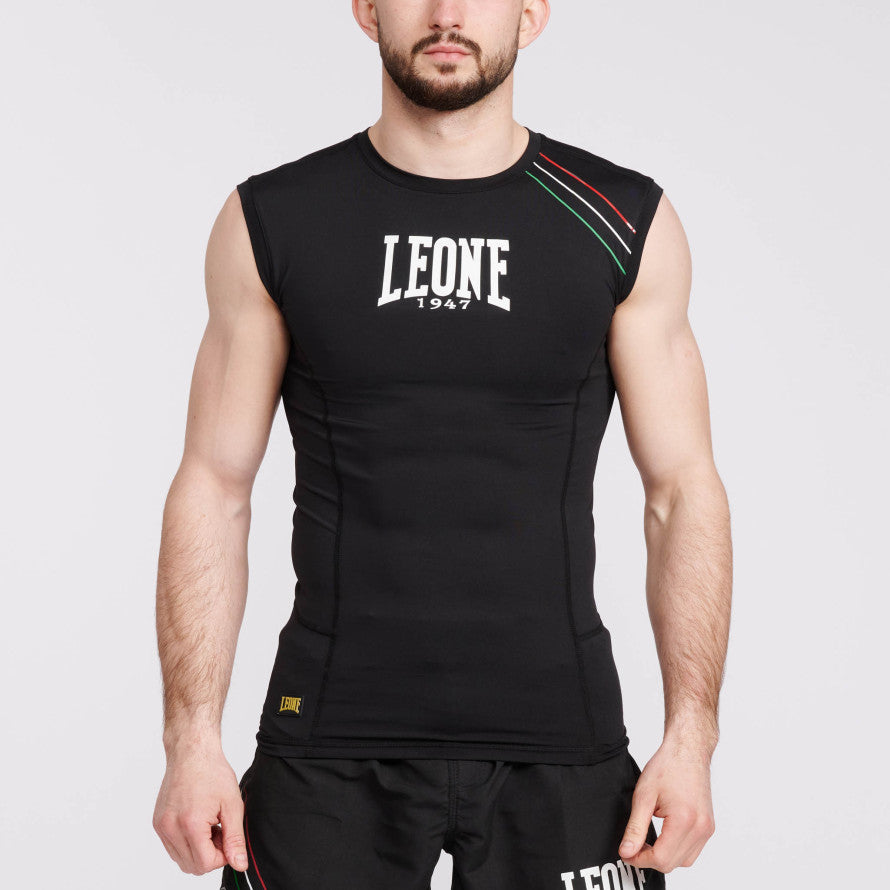 Leone Flag Compression Sleeveless Rashguard