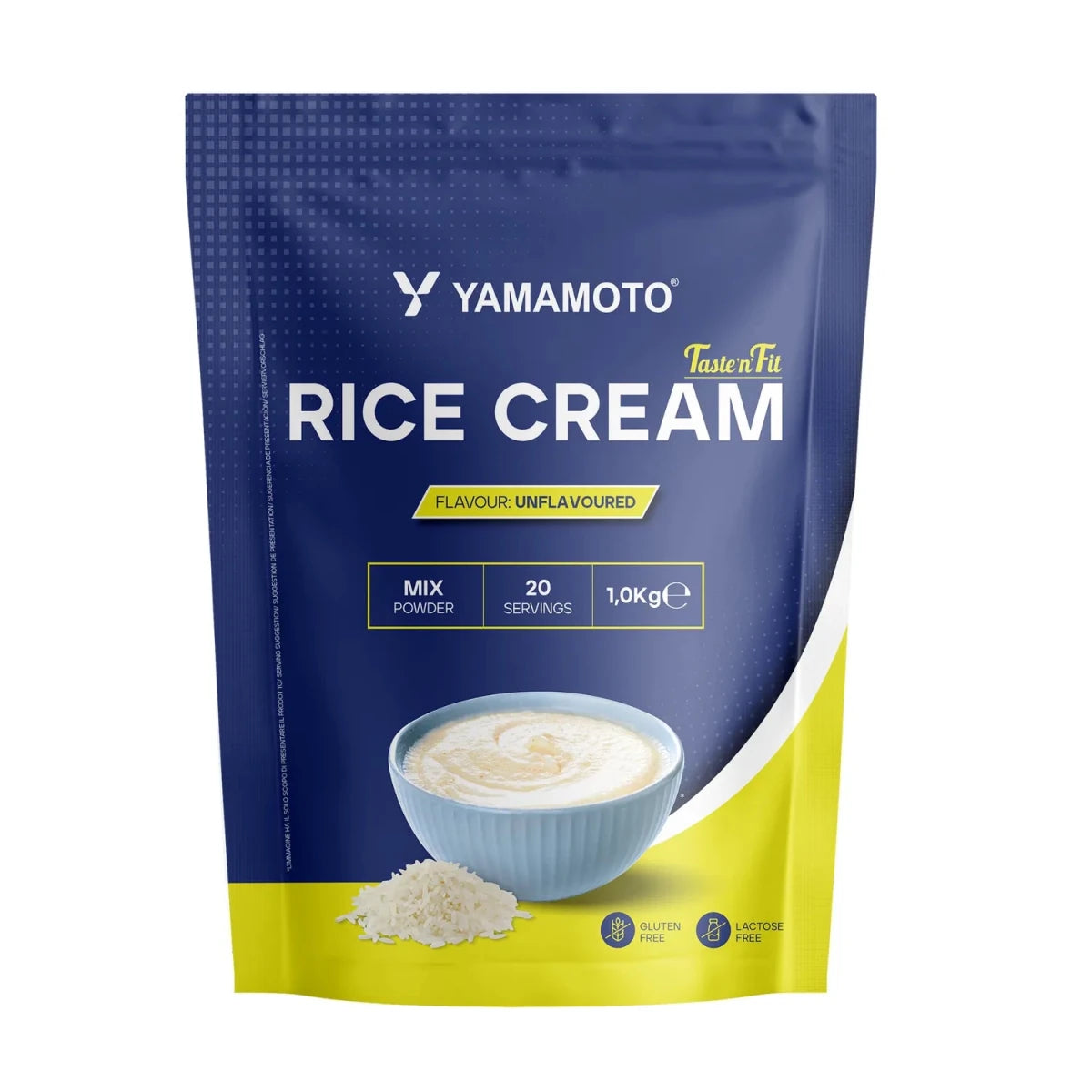 1000g förpackning Yamamoto Nutrition Taste'n Fit Rice Cream