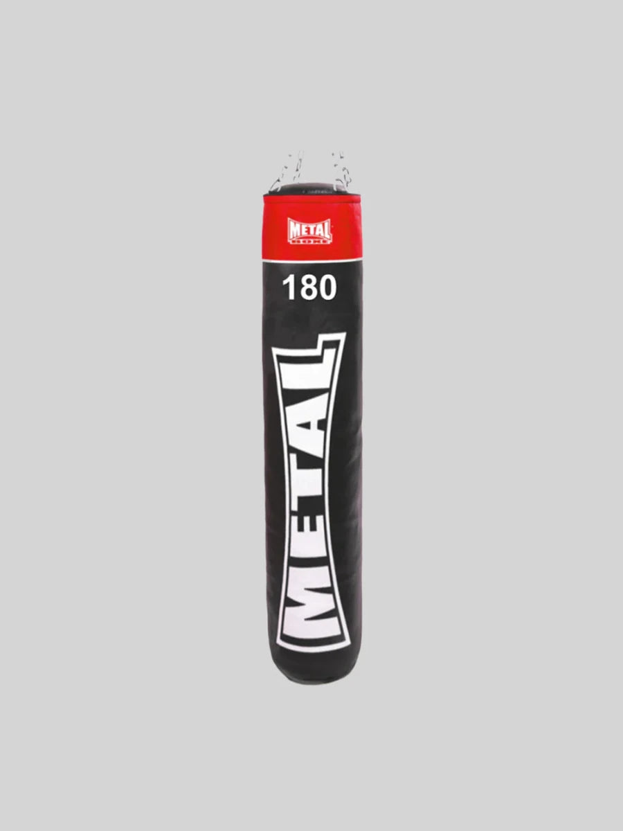 Metal Boxing Club Line hel boxningssäck, höjd 180 cm, vikt 50 kg, professionell tung väska.