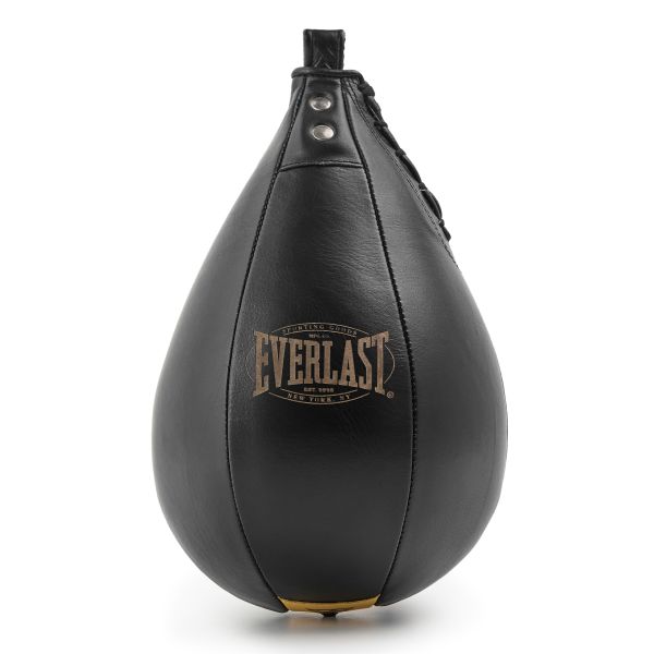 Everlast sacco da boxe 1910 Pro Speed Bag nero frontale boxe