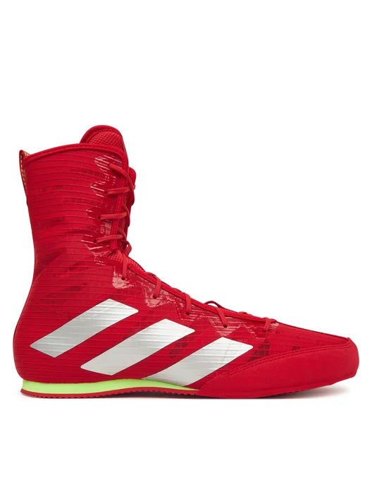 Scarpe Boxe Adidas Box Hog 4 Rosso Argento