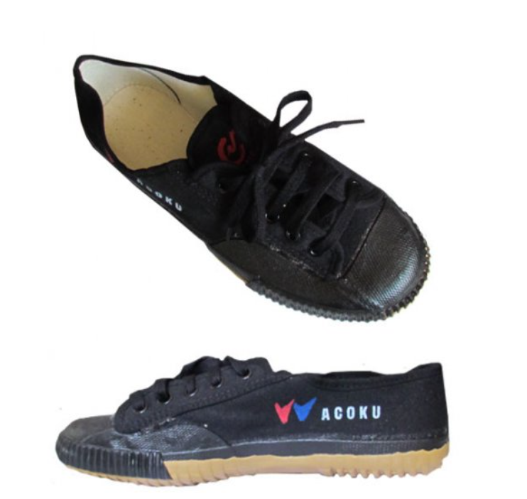 Scarpe Kung Fu Shaolin con Lacci In Tela