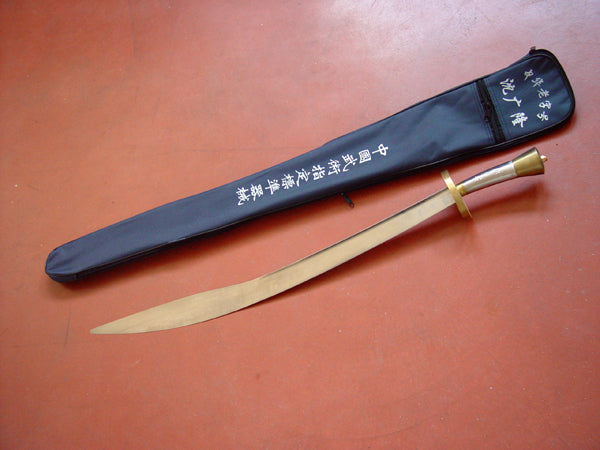 Sciabola flessibile GuoJi BiaoYan Dao omologata IWuF con custodia morbida a cerniera